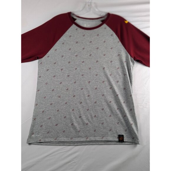Cleveland Cavaliers NBA Nike Dri-FIT Long Sleeve Raglan Tee Womens Large T Shirt - Picture 2 of 10